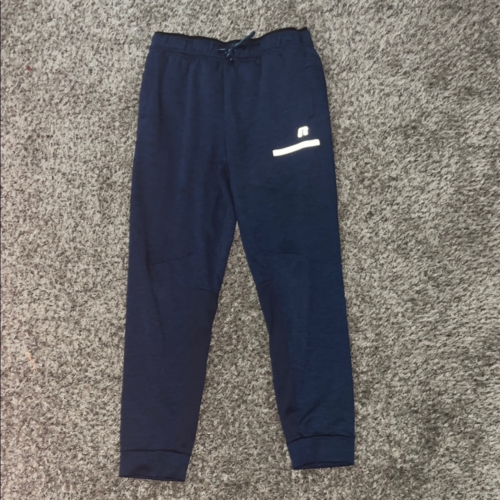 Russell Athletic Blue Joggers with Logo